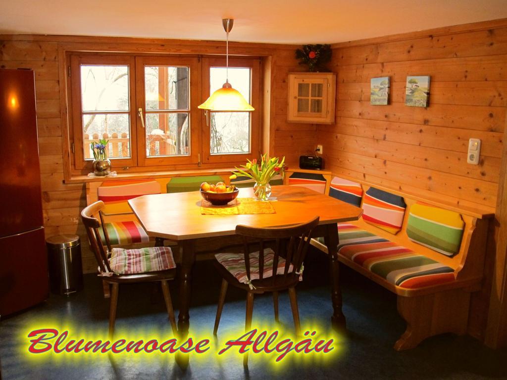 Ferienwohnung Blumenoase Allgäu Schwanden Exterior foto